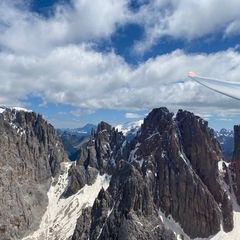 Verortung via Georeferenzierung der Kamera: Aufgenommen in der Nähe von 39047 St. Christina in Gröden, Südtirol, Italien in 3000 Meter